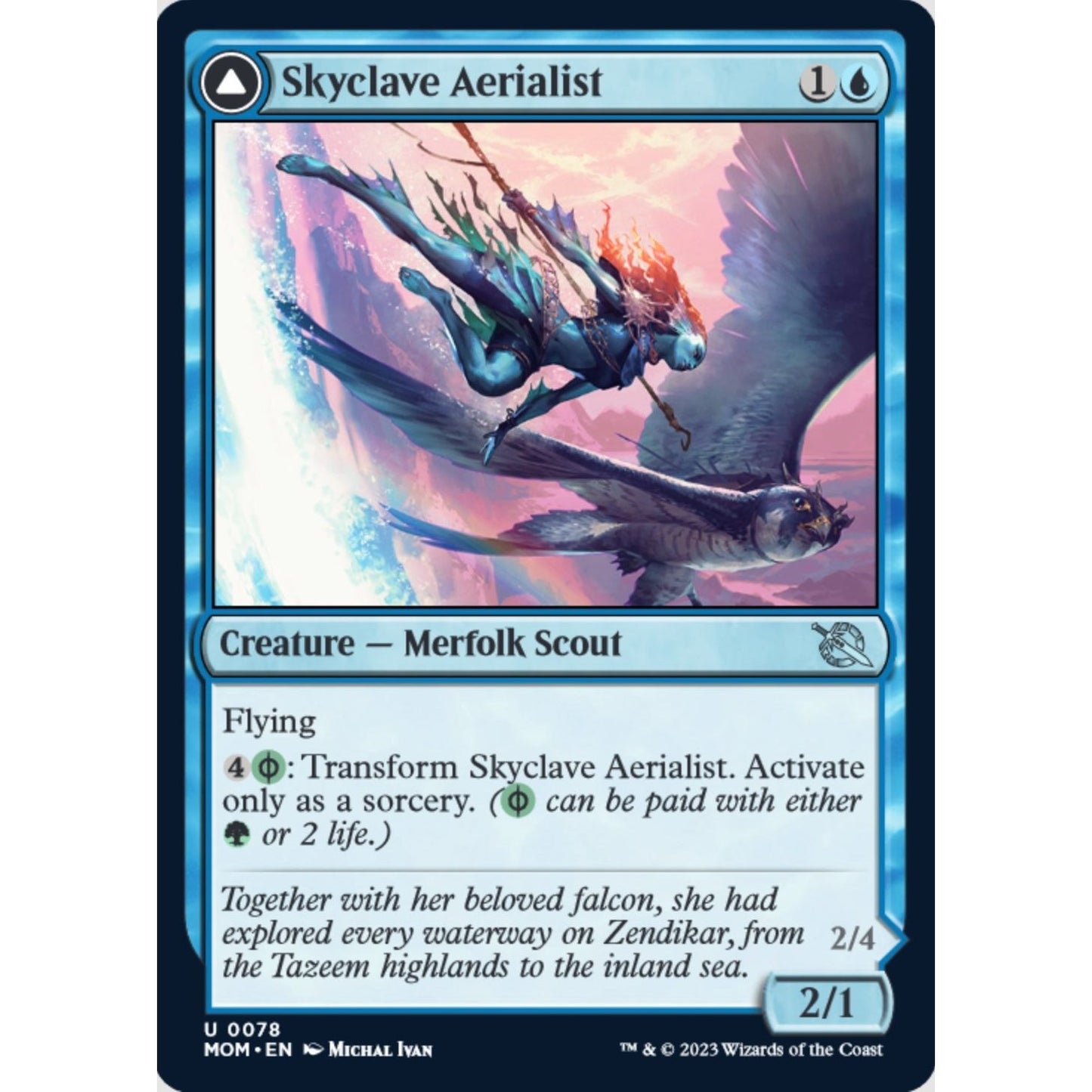 Image for Skyclave Aerialist (78) (MOM) - Magic: The Gathering