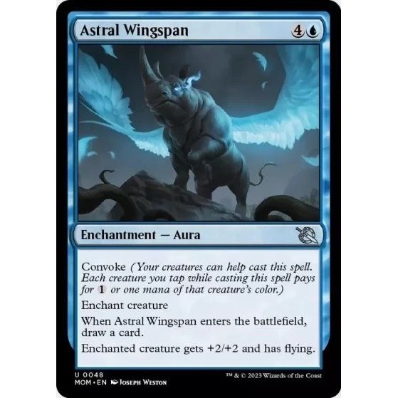 Image for Astral Wingspan (48) (MOM) - Magic: The Gathering