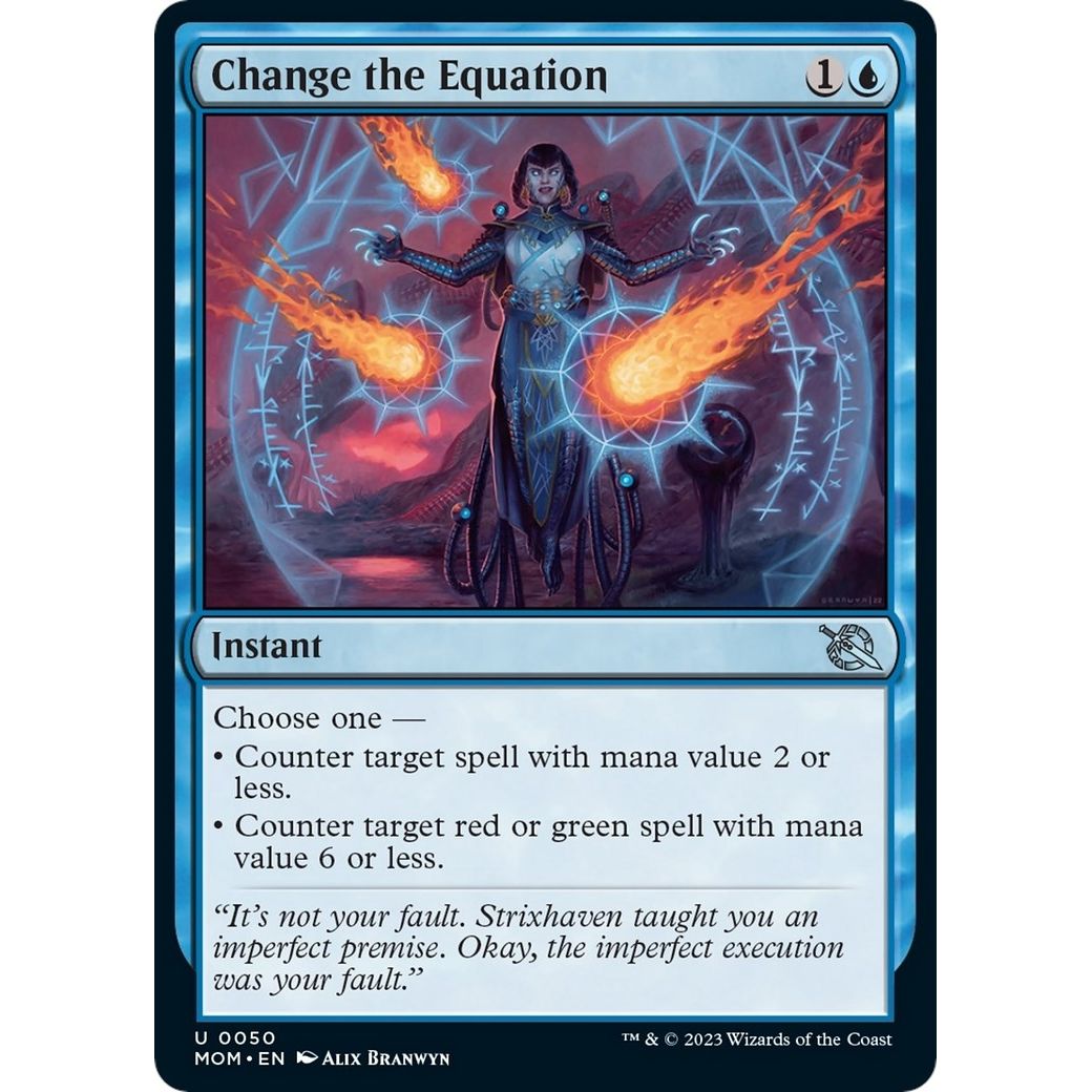 Image for Change the Equation (50) (MOM) - Magic: The Gathering