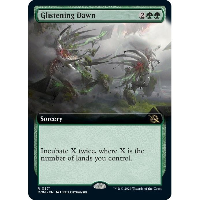 Image for Glistening Dawn (Extended Art) (371) (MOM) - Magic: The Gathering
