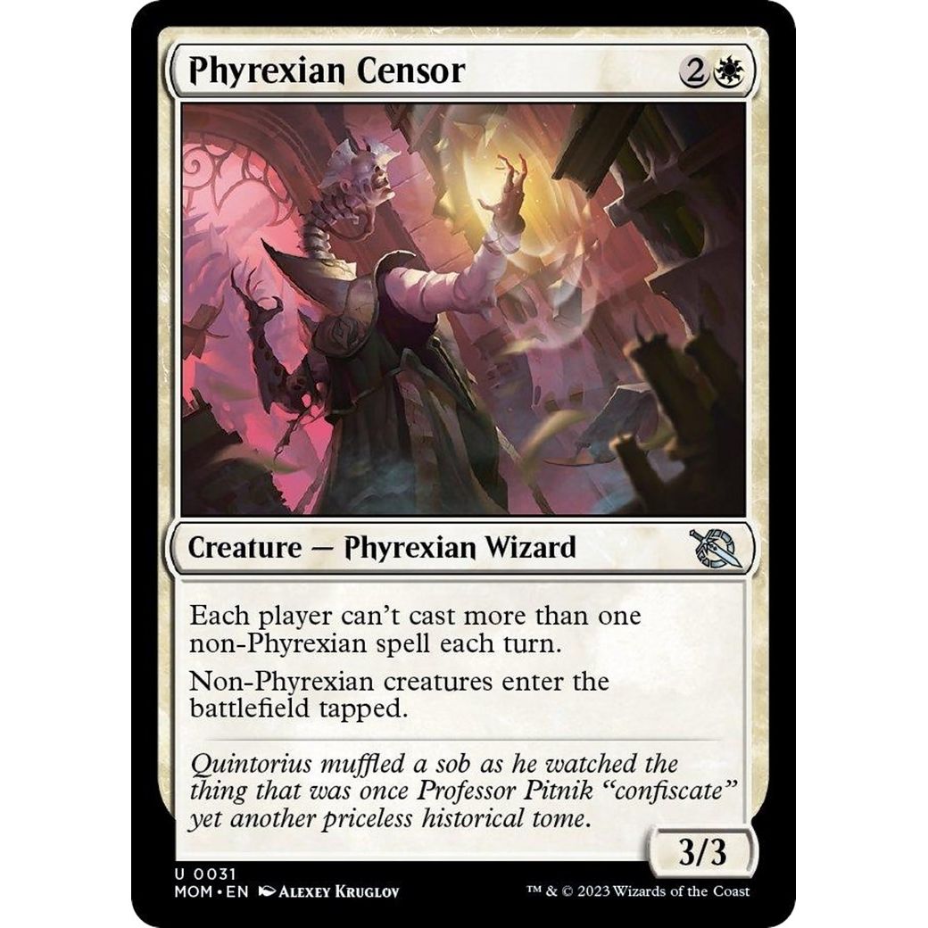 Image for Phyrexian Censor (31) (MOM) - Magic: The Gathering