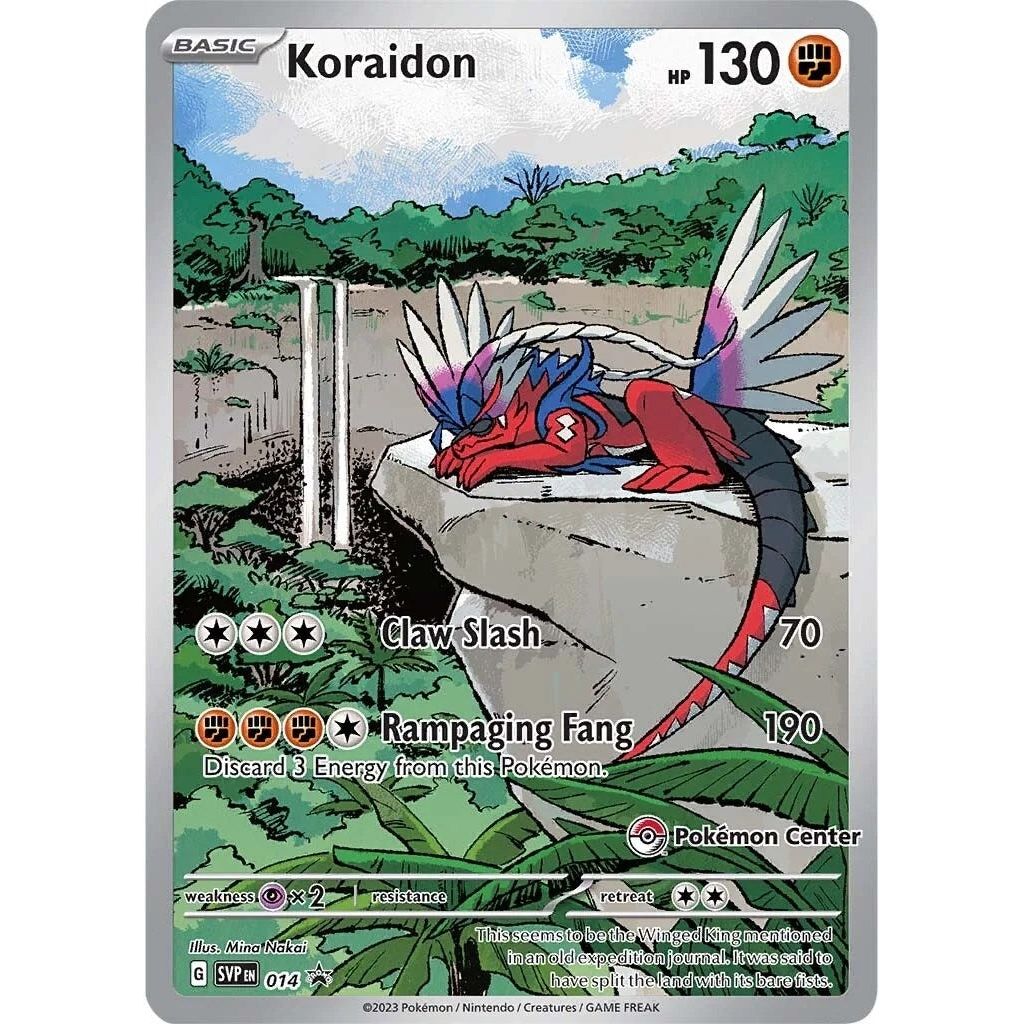 Image for Koraidon - 014 (Pokemon Center Exclusive) (014) (SVP) - Pokemon