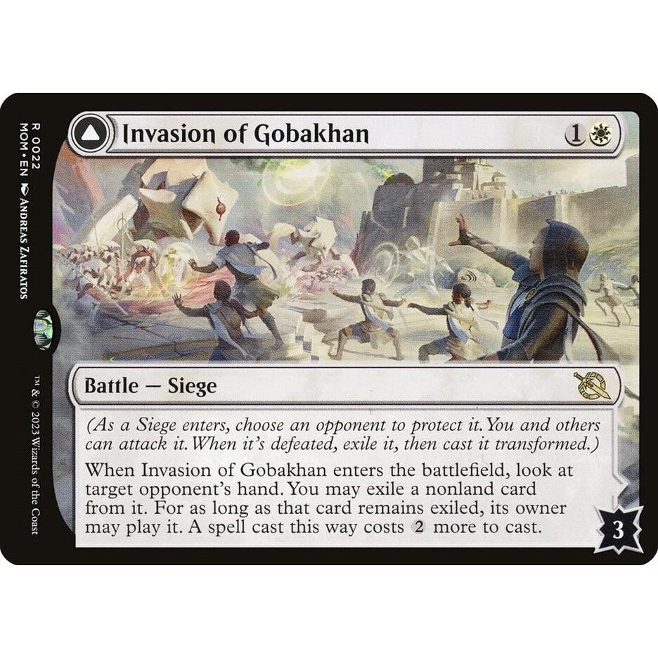 Image for Invasion of Gobakhan (22) (MOM) - Magic: The Gathering