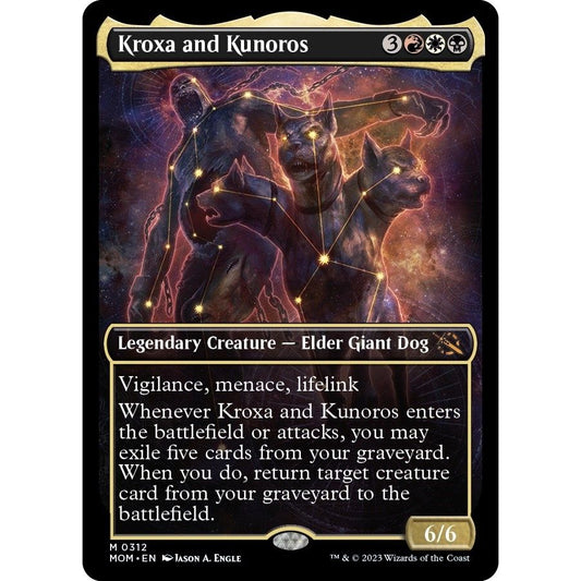 Image for Kroxa and Kunoros (Showcase) (312) (MOM) - Magic: The Gathering
