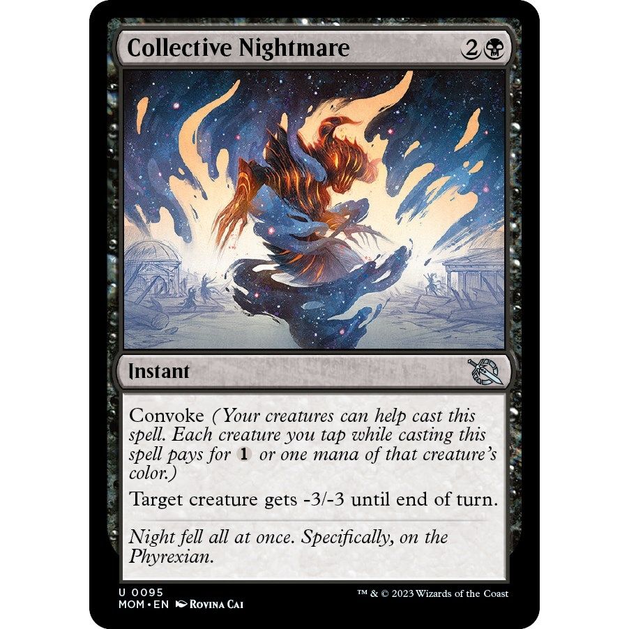 Image for Collective Nightmare (95) (MOM) - Magic: The Gathering