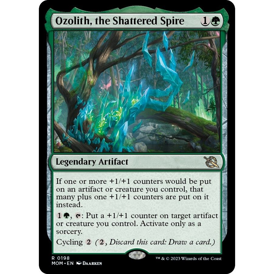 Image for Ozolith, the Shattered Spire (198) (MOM) - Magic: The Gathering