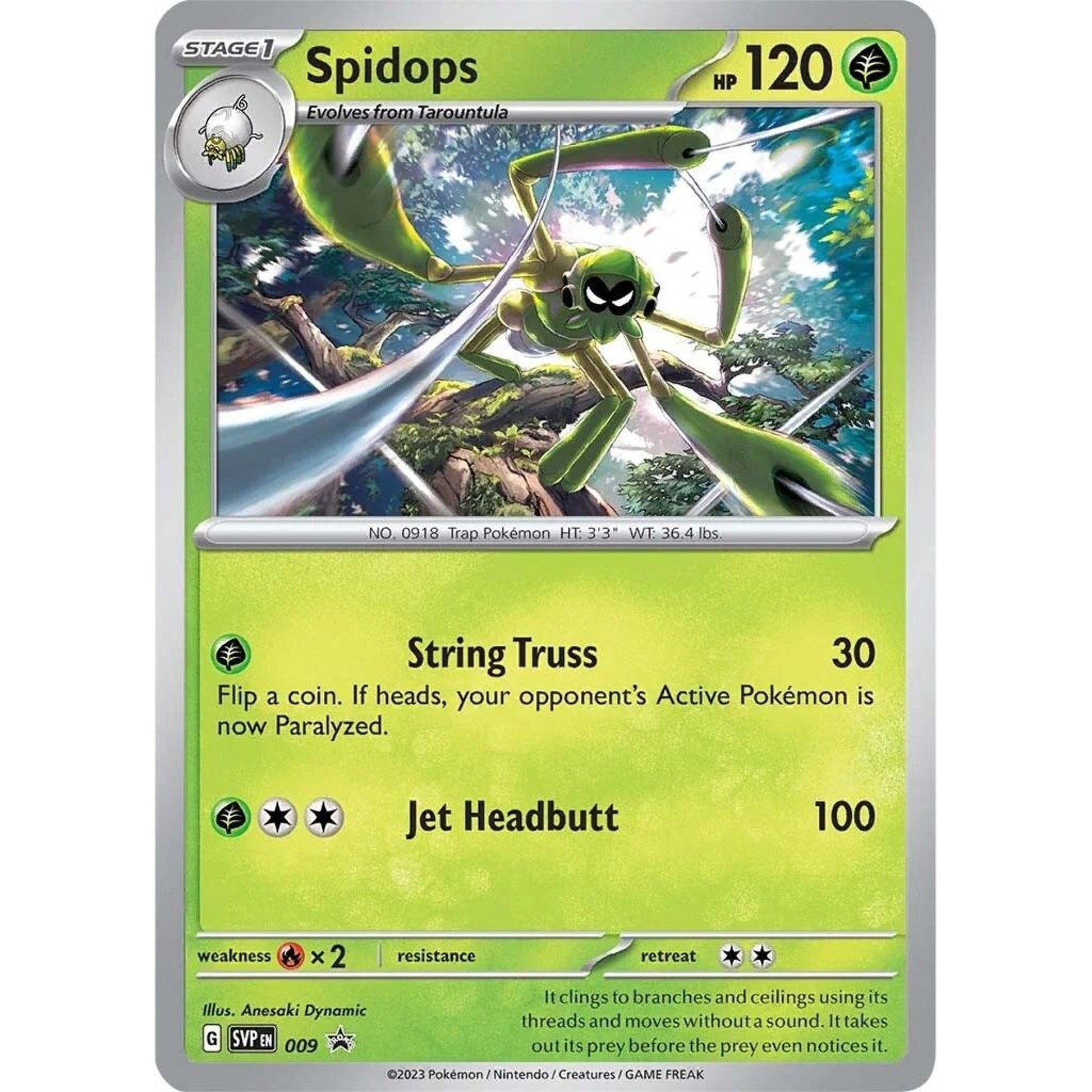 Image for Spidops - 009 (009) (SVP) - Pokemon
