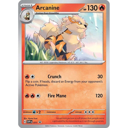 Image for Arcanine - 011 (011) (SVP) - Pokemon