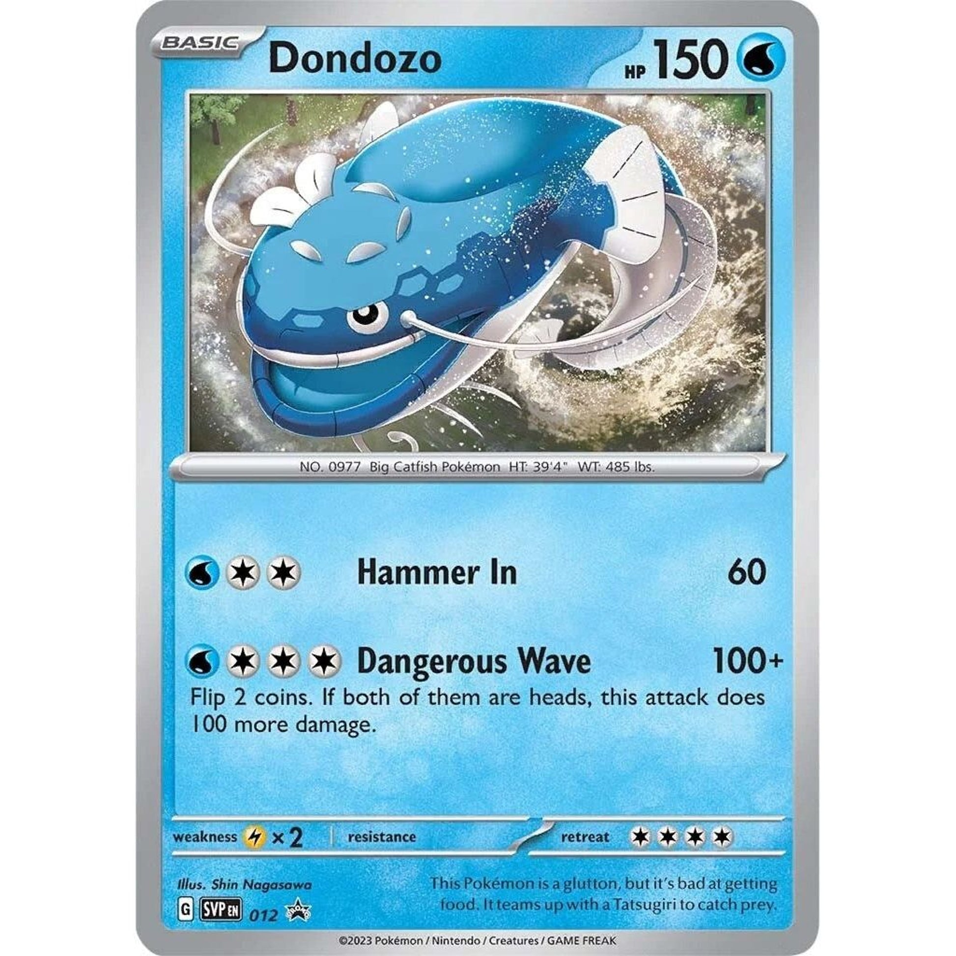 Image for Dondozo - 012 (012) (SVP) - Pokemon