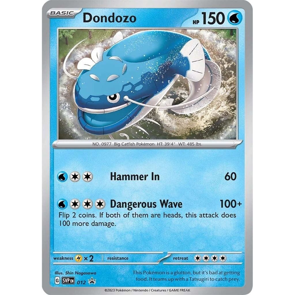 Image for Dondozo - 012 (012) (SVP) - Pokemon
