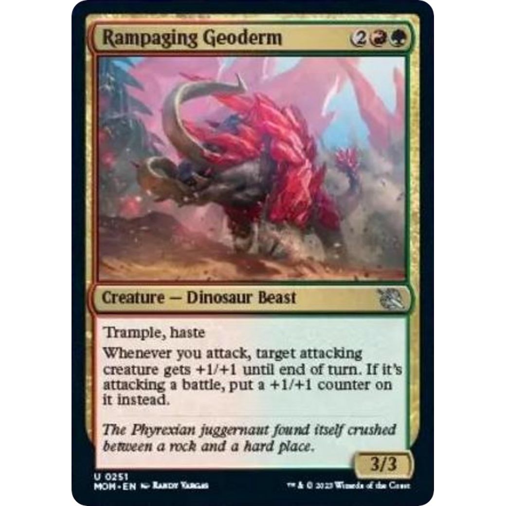 Image for Rampaging Geoderm (251) (MOM) - Magic: The Gathering