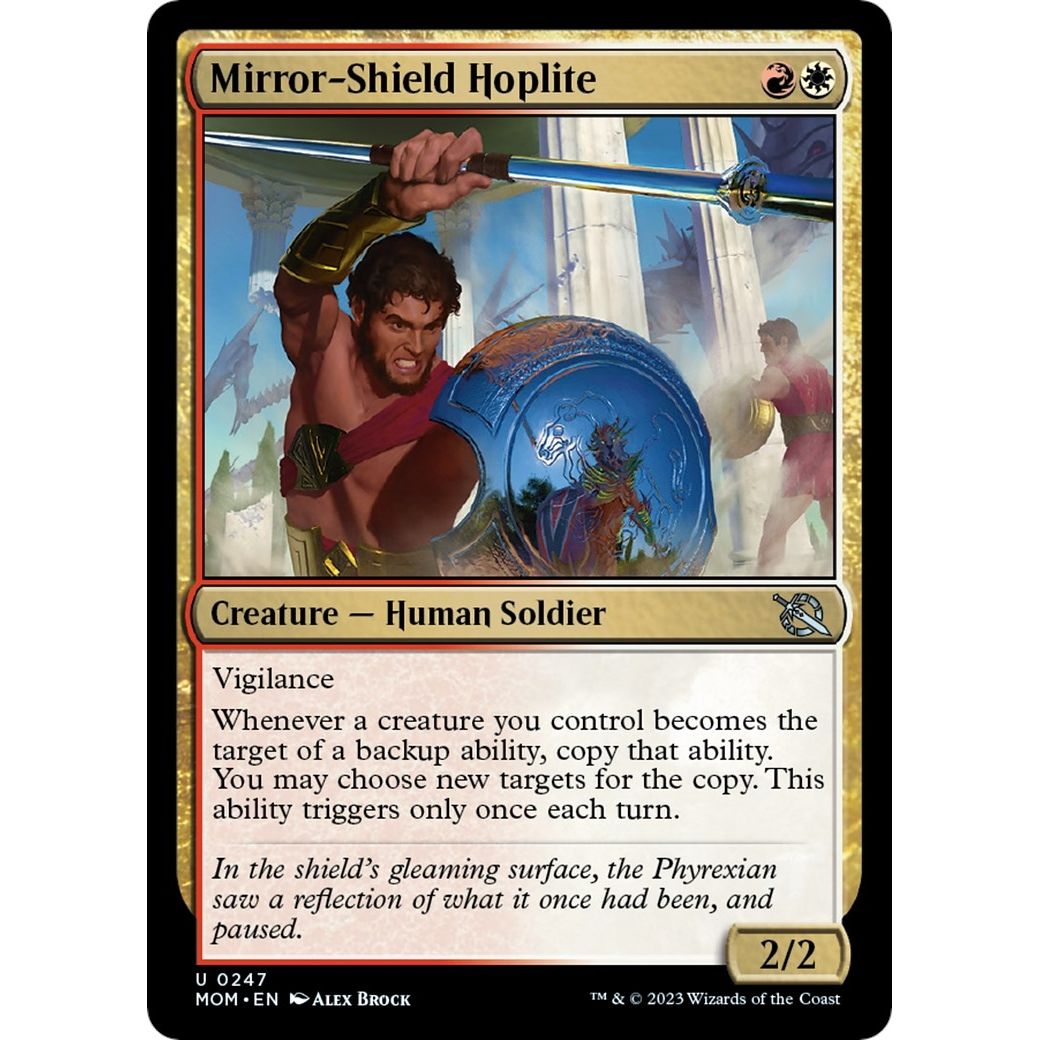 Image for Mirror-Shield Hoplite (247) (MOM) - Magic: The Gathering