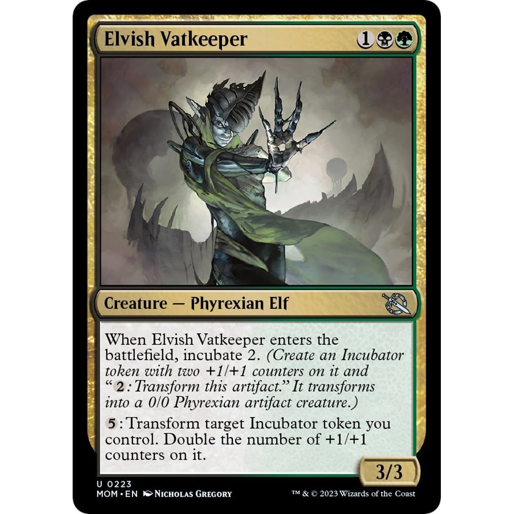 Image for Elvish Vatkeeper (223) (MOM) - Magic: The Gathering