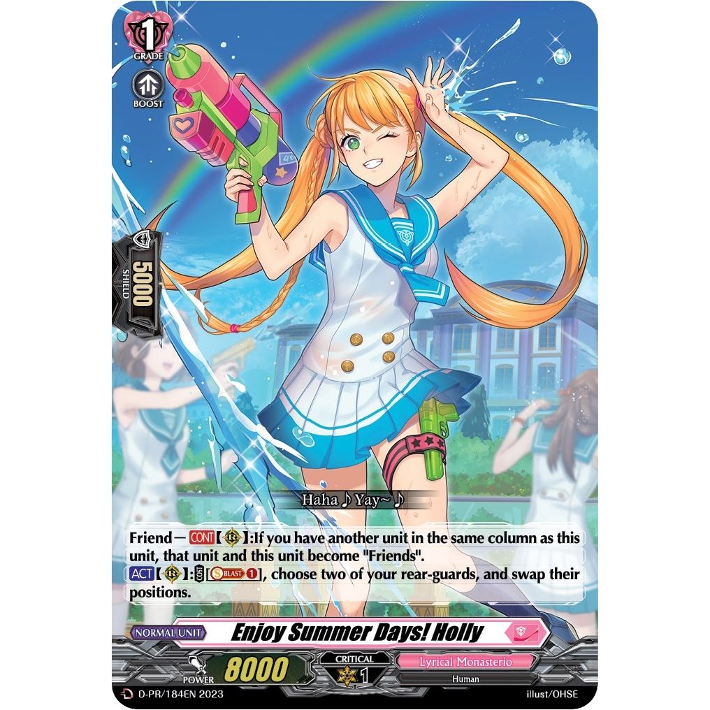 Image for Enjoy Summer Days! Holly (184) (D-PR/184EN) (D-PR) - Cardfight Vanguard