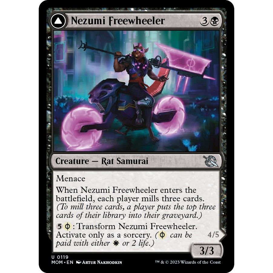 Image for Nezumi Freewheeler (119) (MOM) - Magic: The Gathering