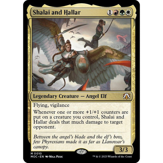 Image for Shalai and Hallar (10) (MOC) - Magic: The Gathering