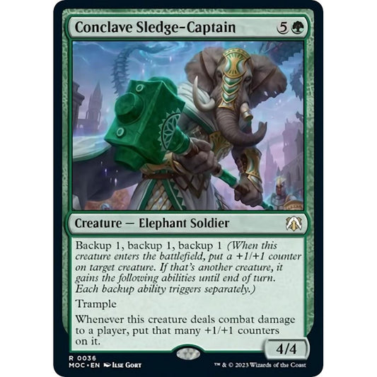 Image for Conclave Sledge-Captain (36) (MOC) - Magic: The Gathering