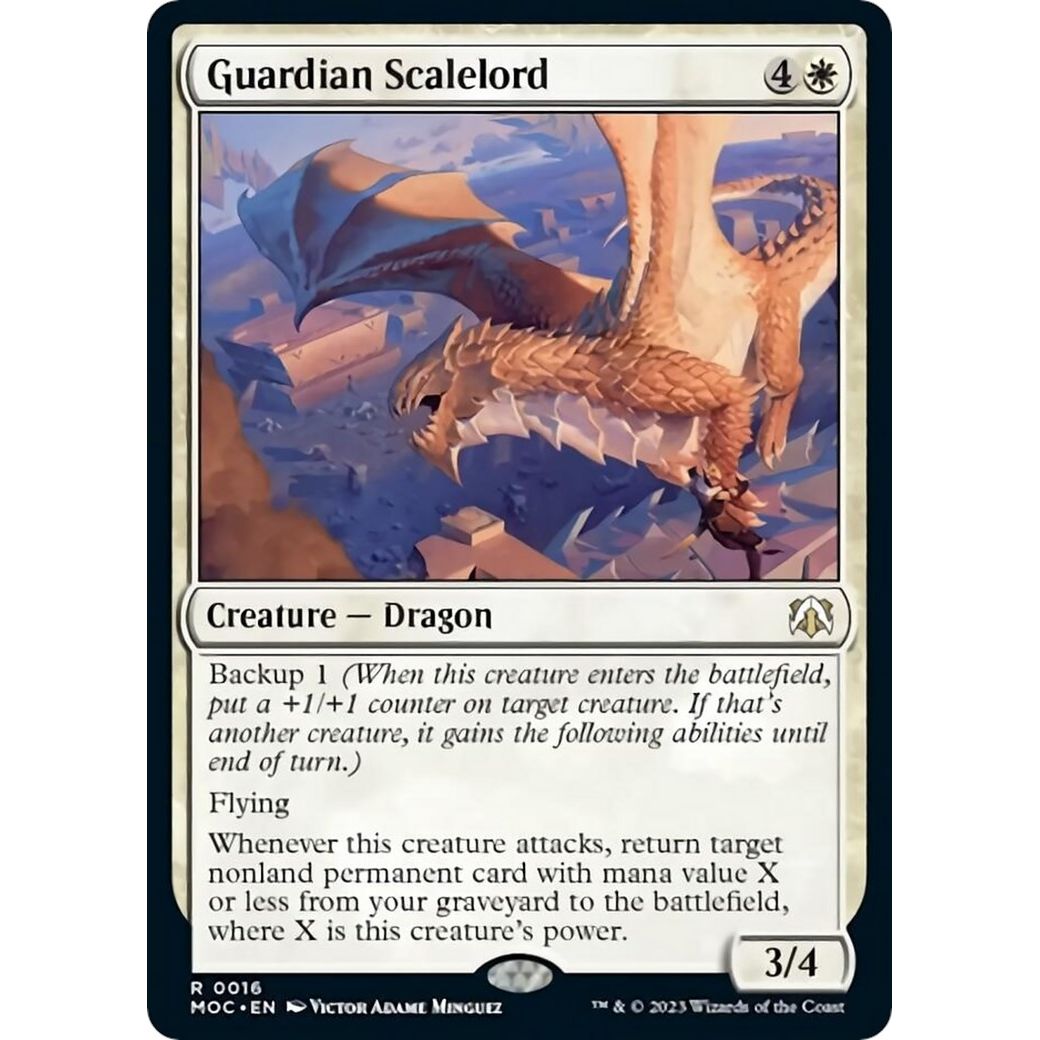 Image for Guardian Scalelord (16) (MOC) - Magic: The Gathering