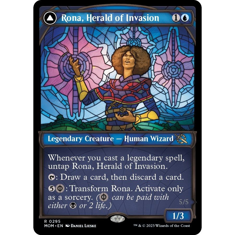 Image for Rona, Herald of Invasion (Showcase) (295) (MOM) - Magic: The Gathering