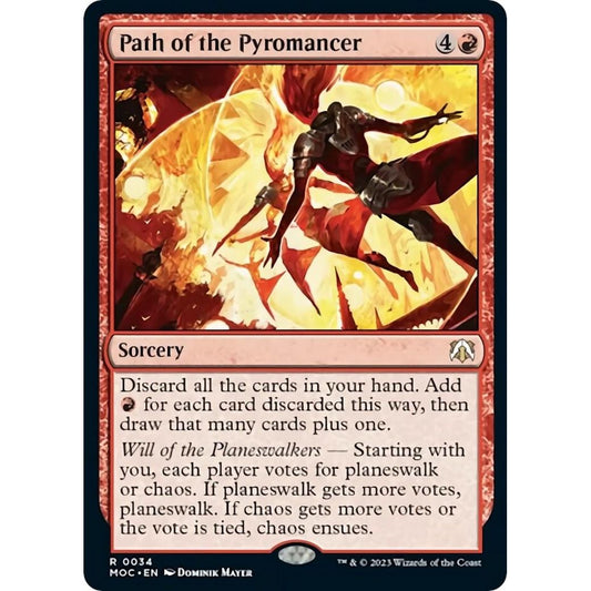 Image for Path of the Pyromancer (34) (MOC) - Magic: The Gathering