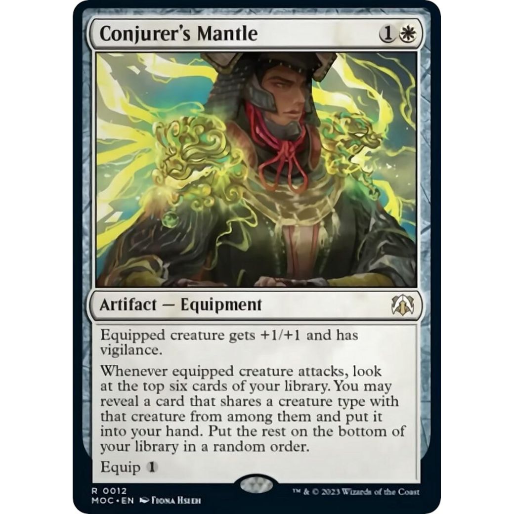 Image for Conjurer's Mantle (12) (MOC) - Magic: The Gathering