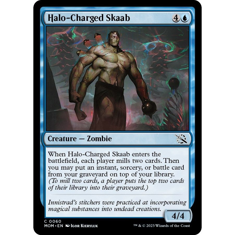 Image for Halo-Charged Skaab (60) (MOM) - Magic: The Gathering
