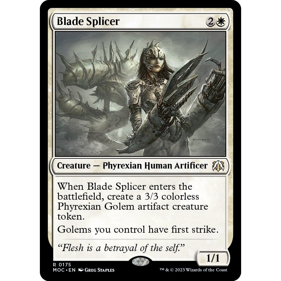 Image for Blade Splicer (175) (MOC) - Magic: The Gathering
