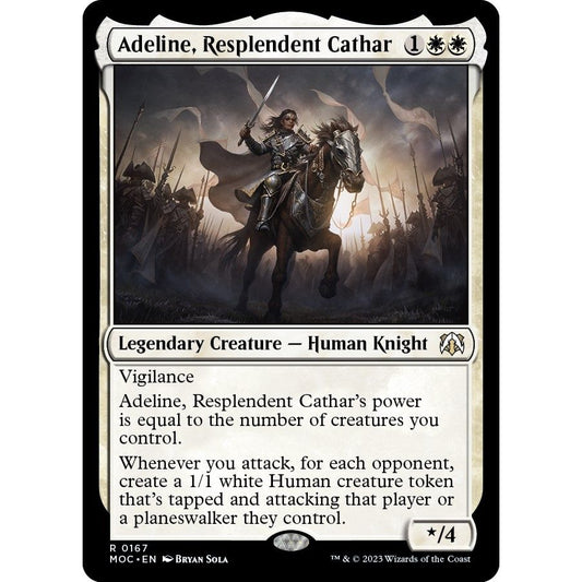 Image for Adeline, Resplendent Cathar (167) (MOC) - Magic: The Gathering