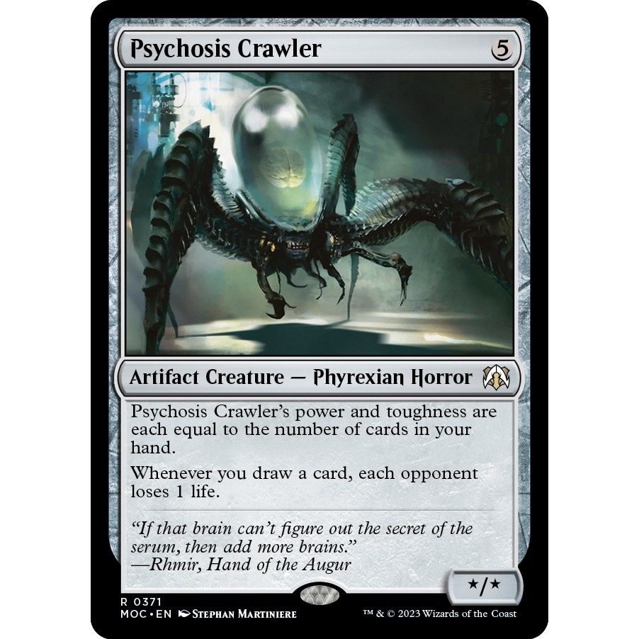 Image for Psychosis Crawler (371) (MOC) - Magic: The Gathering