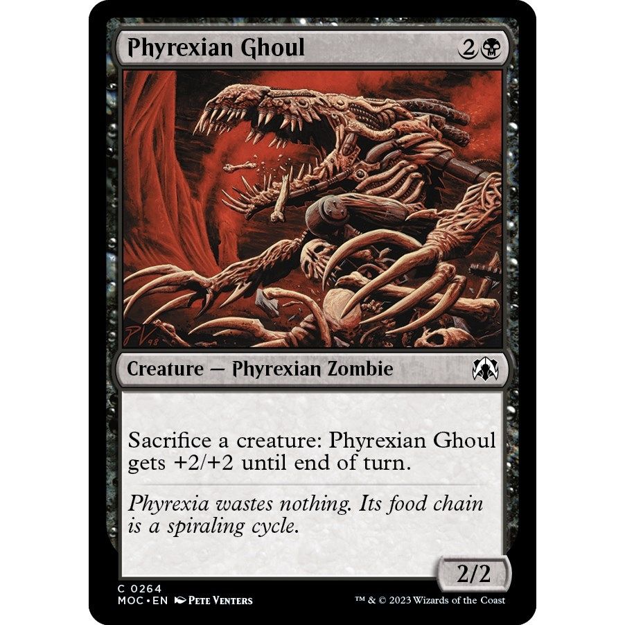 Image for Phyrexian Ghoul (264) (MOC) - Magic: The Gathering