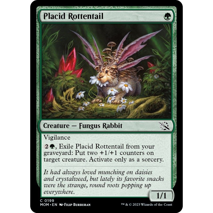 Image for Placid Rottentail (199) (MOM) - Magic: The Gathering