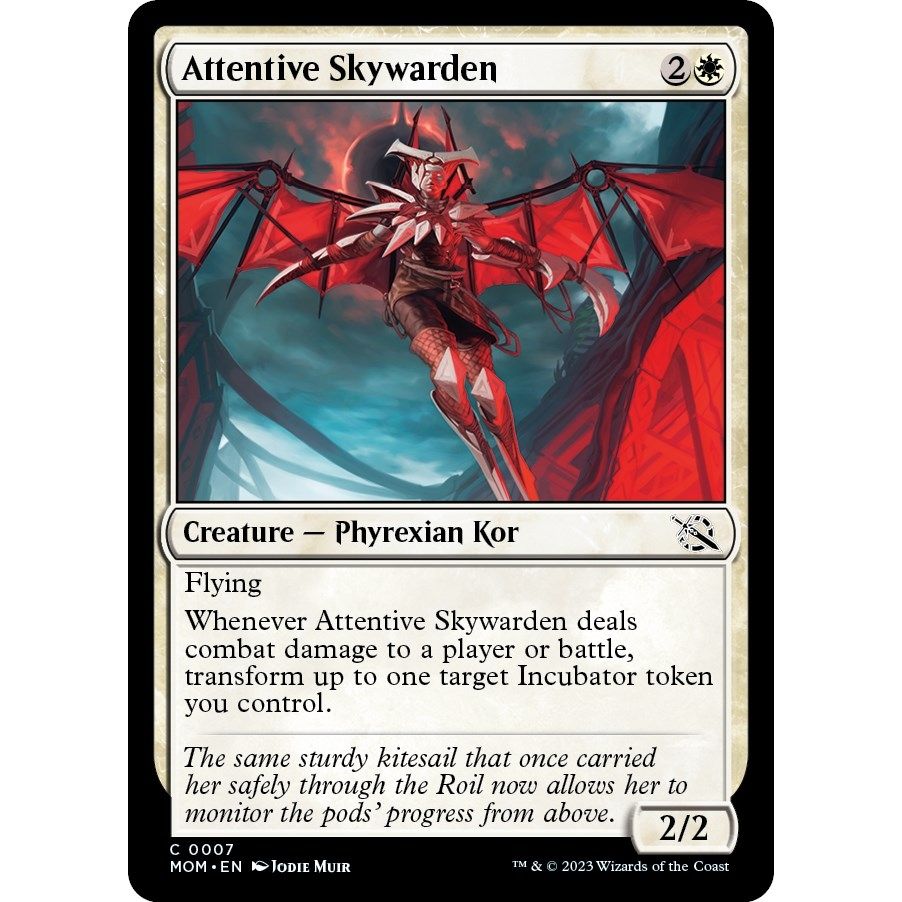 Image for Attentive Skywarden (7) (MOM) - Magic: The Gathering