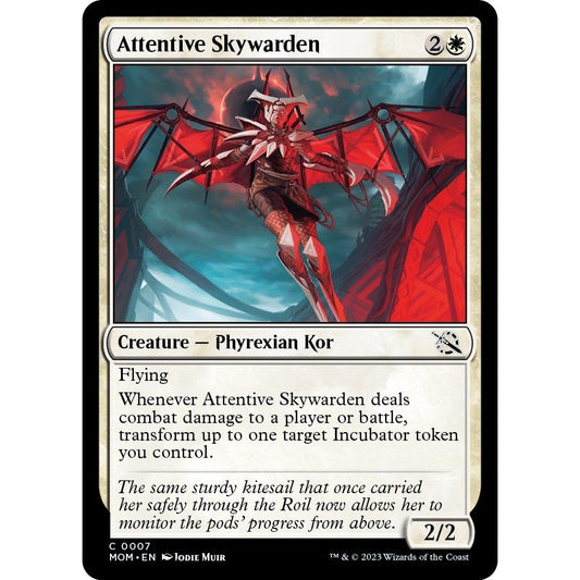 Image for Attentive Skywarden (7) (MOM) - Magic: The Gathering