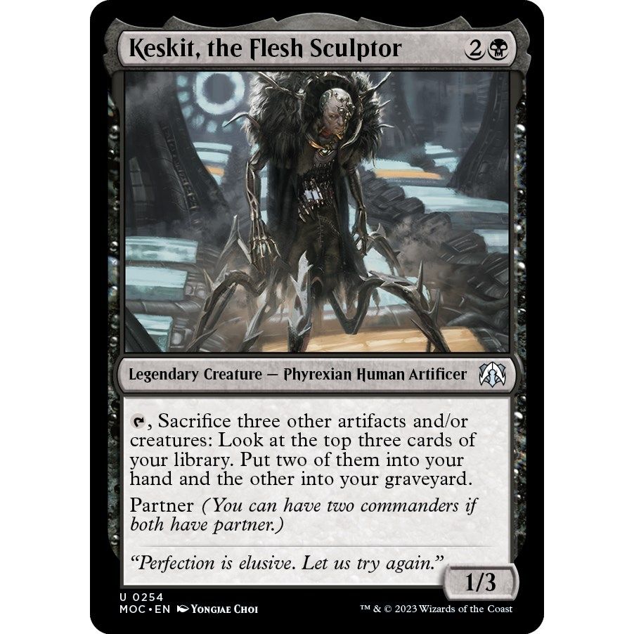 Image for Keskit, the Flesh Sculptor (254) (MOC) - Magic: The Gathering