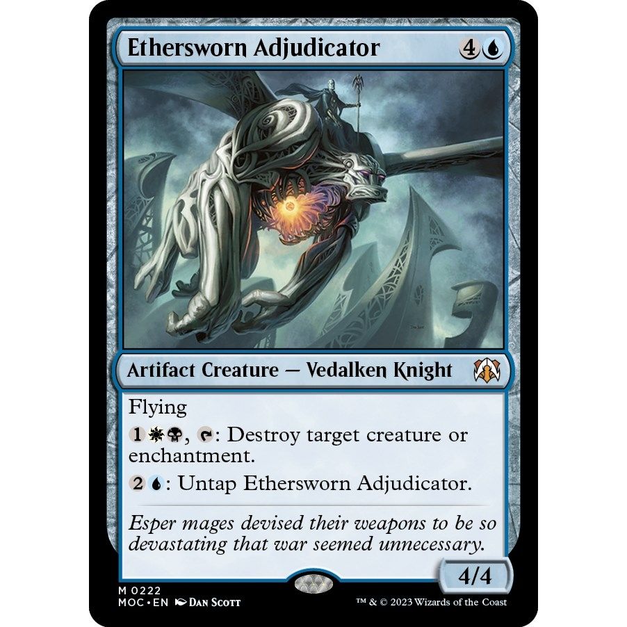 Image for Ethersworn Adjudicator (222) (MOC) - Magic: The Gathering