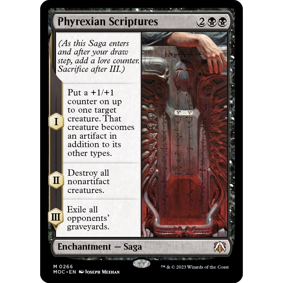 Image for Phyrexian Scriptures (266) (MOC) - Magic: The Gathering