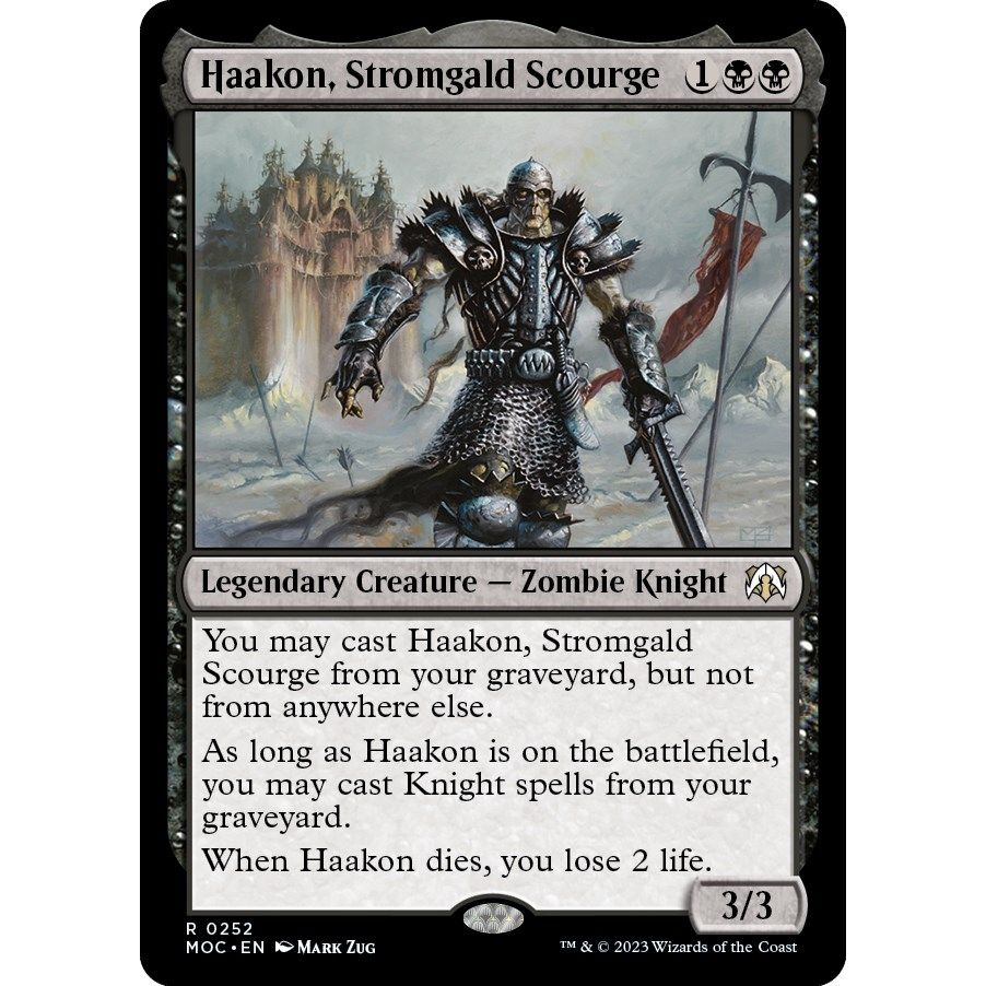 Image for Haakon, Stromgald Scourge (252) (MOC) - Magic: The Gathering