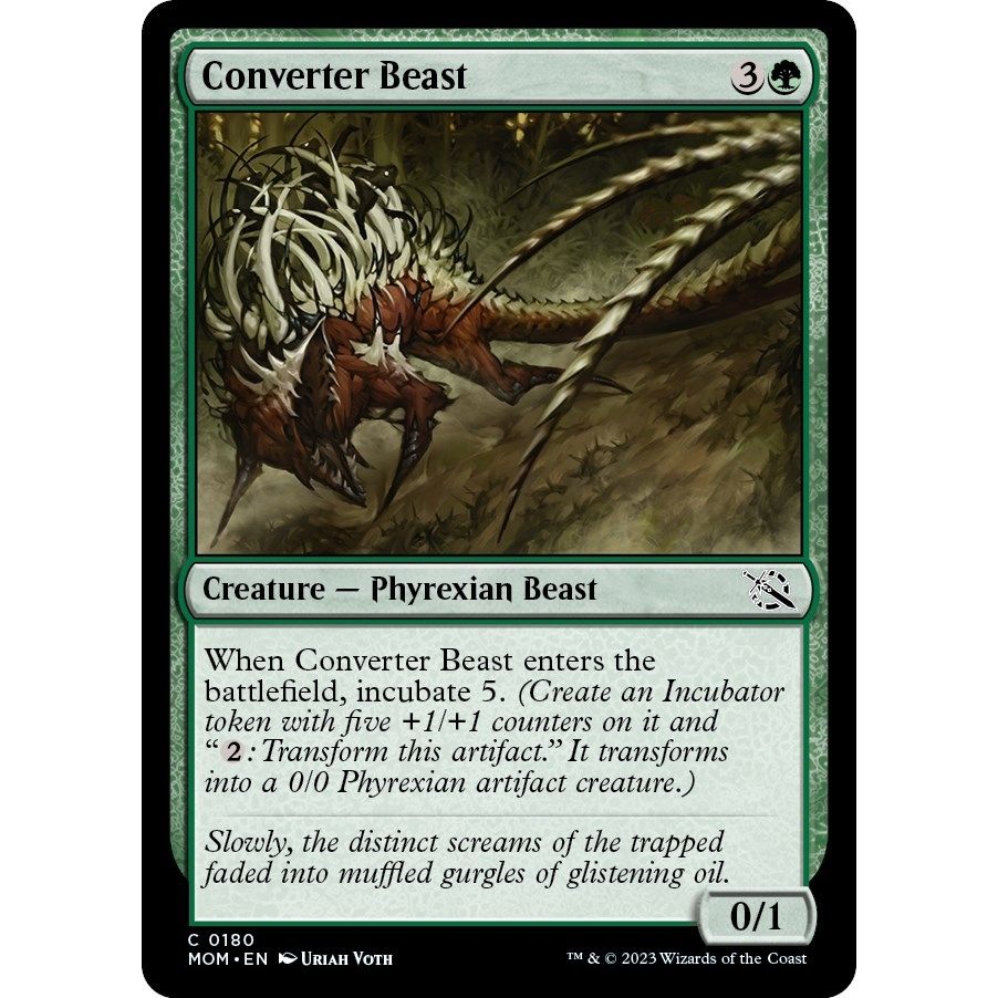 Image for Converter Beast (180) (MOM) - Magic: The Gathering