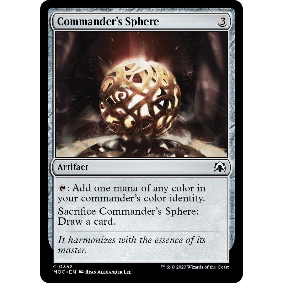 Image for Commander's Sphere (352) (MOC) - Magic: The Gathering