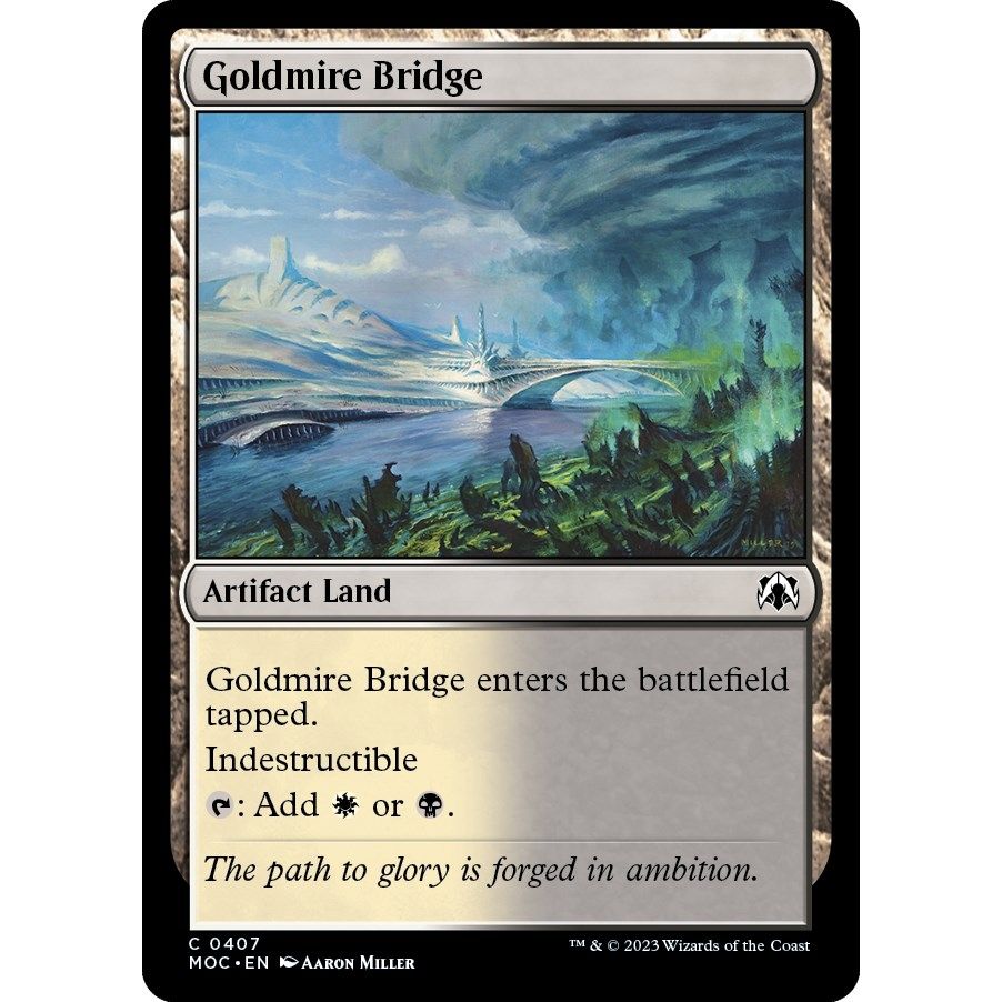 Image for Goldmire Bridge (407) (MOC) - Magic: The Gathering