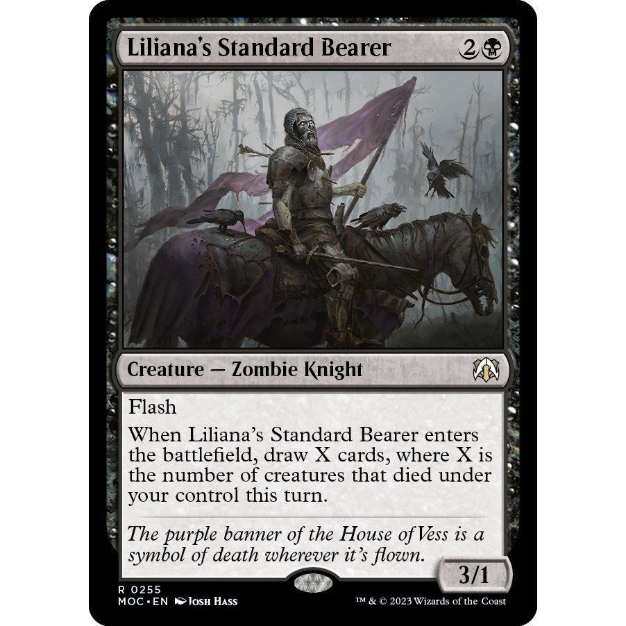 Image for Liliana's Standard Bearer (255) (MOC) - Magic: The Gathering