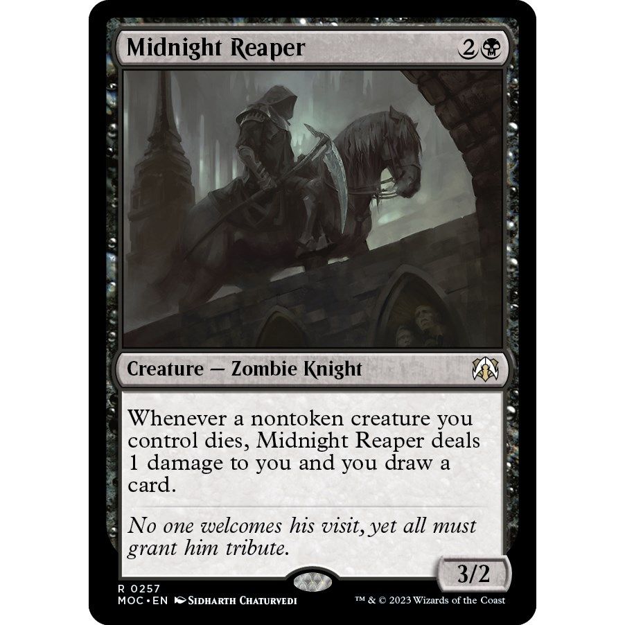 Image for Midnight Reaper (257) (MOC) - Magic: The Gathering