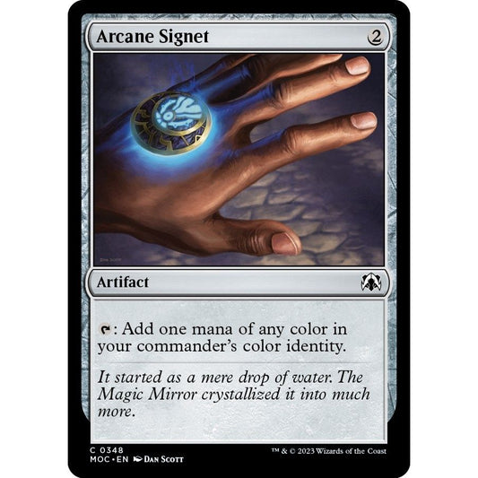Image for Arcane Signet (348) (MOC) - Magic: The Gathering