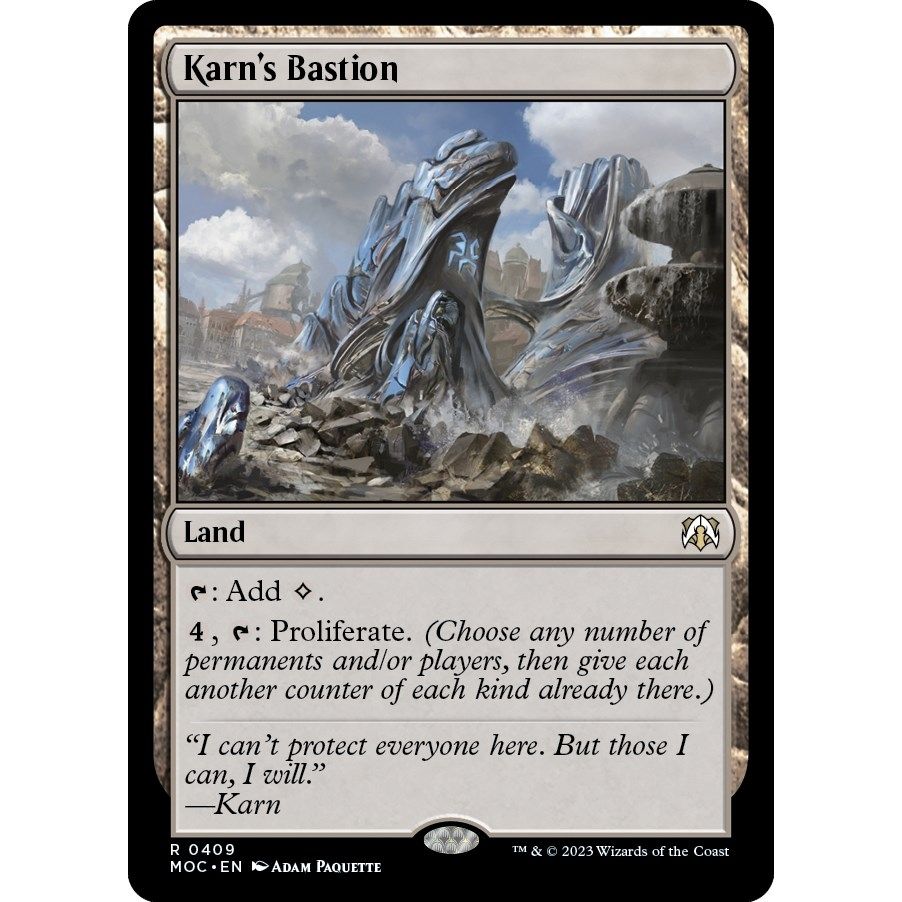 Image for Karn's Bastion (409) (MOC) - Magic: The Gathering