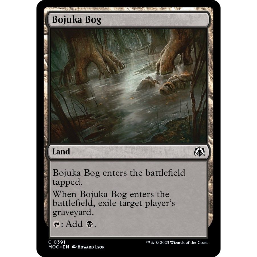 Image for Bojuka Bog (391) (MOC) - Magic: The Gathering