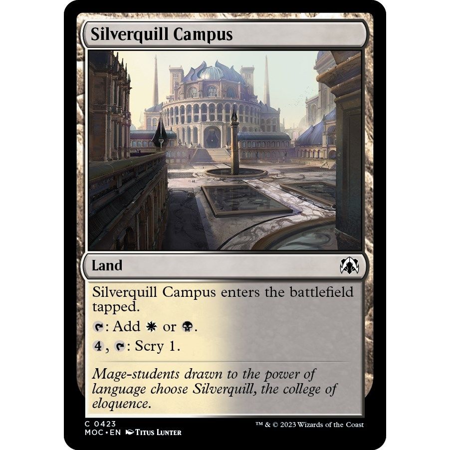 Image for Silverquill Campus (423) (MOC) - Magic: The Gathering