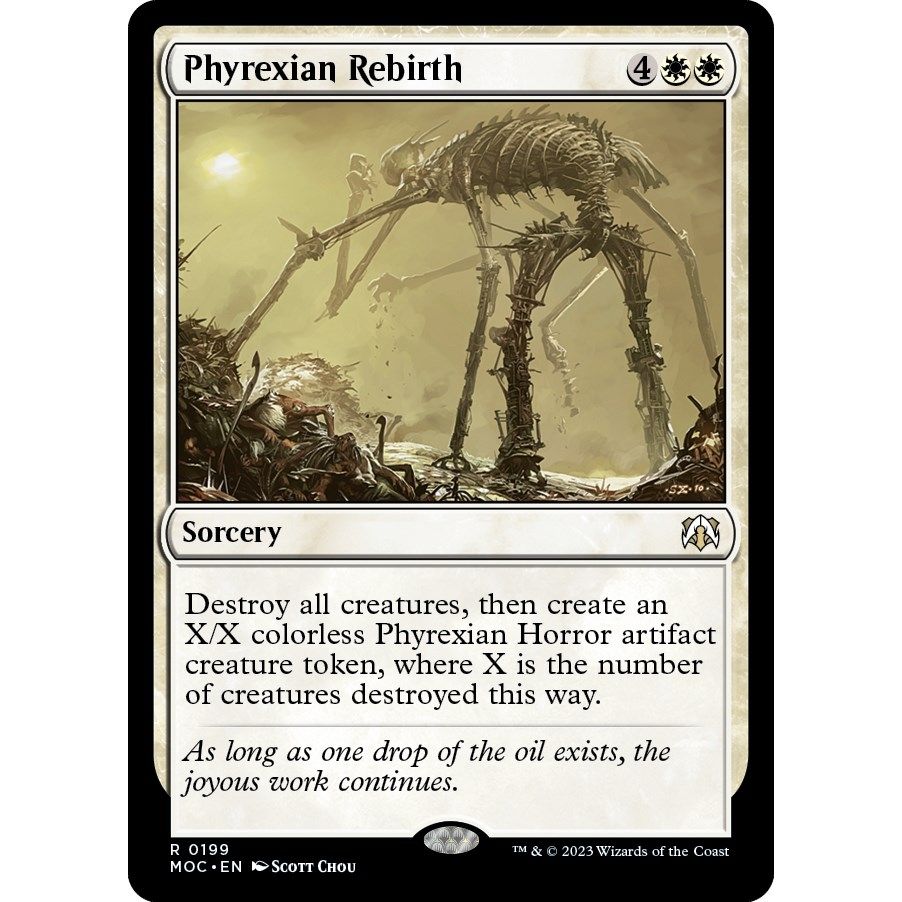 Image for Phyrexian Rebirth (199) (MOC) - Magic: The Gathering