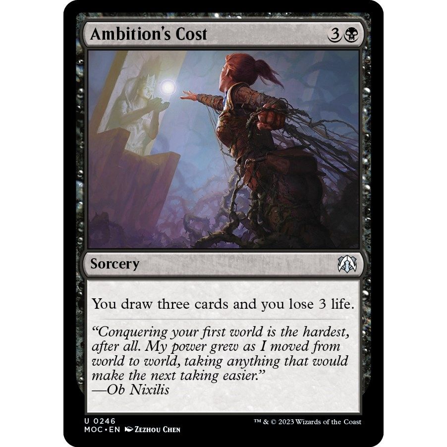 Image for Ambition's Cost (246) (MOC) - Magic: The Gathering
