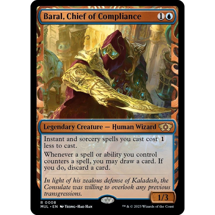 Image for Baral, Chief of Compliance (8) (MUL) - Magic: The Gathering