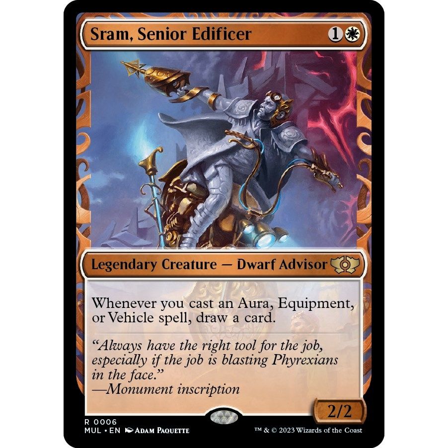 Image for Sram, Senior Edificer (6) (MUL) - Magic: The Gathering